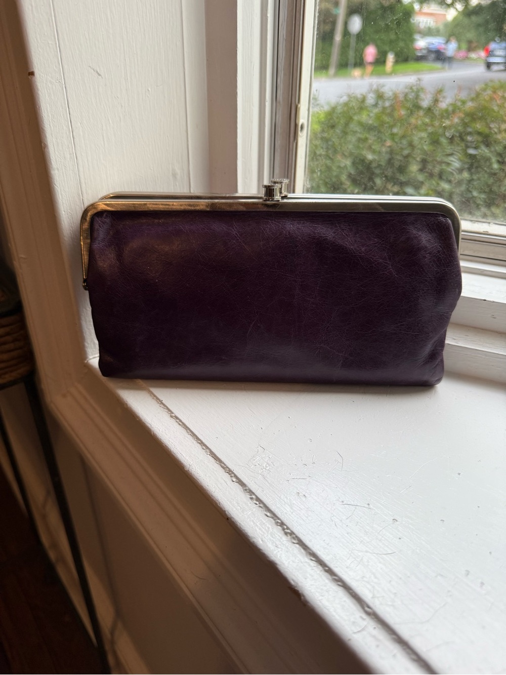 HOBO International Lauren Double Frame Clutch Wallet